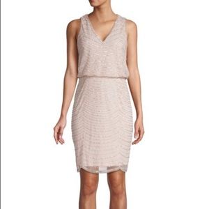 Adrianna Papell beaded dress